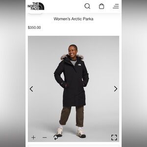 Women’s The North Face Arctic Parka M
